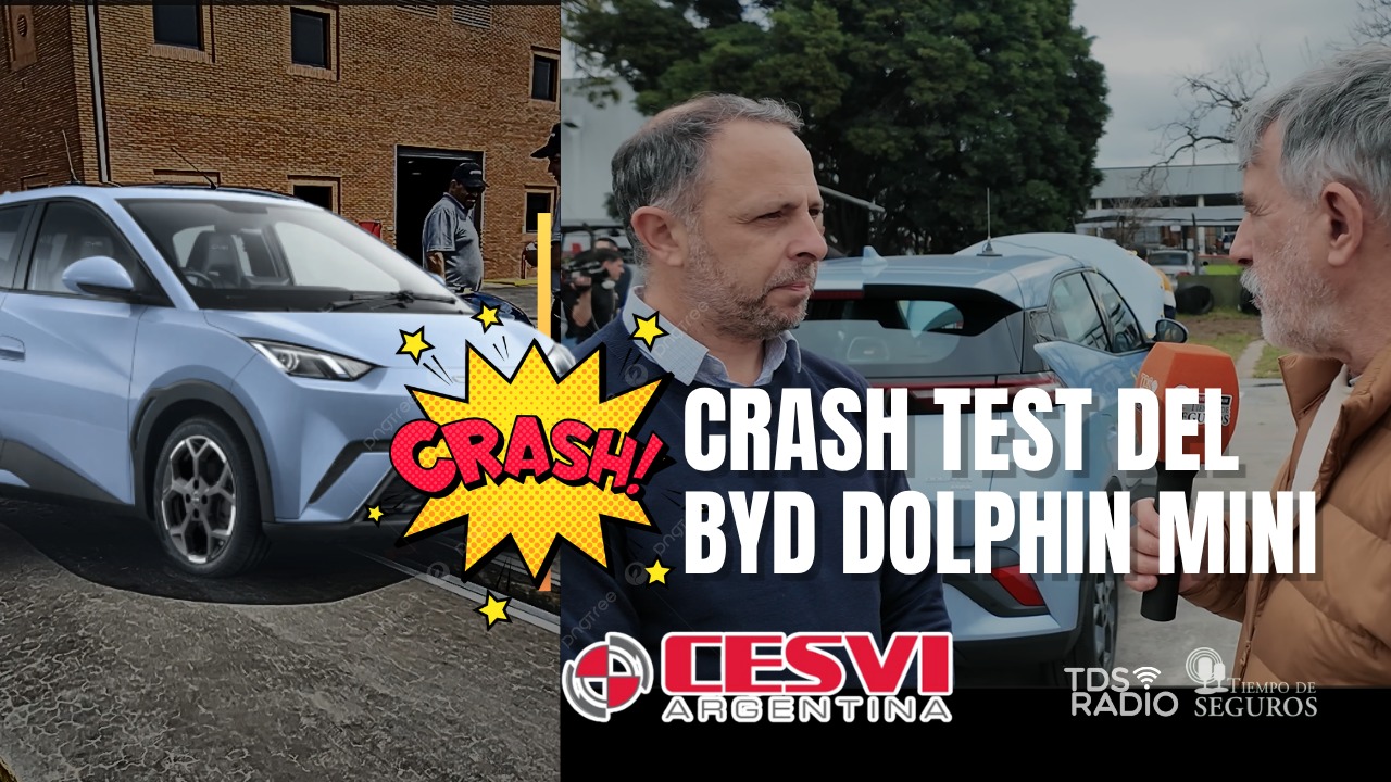 ​​​​Asistimos en Cesvi Argentina a la prueba de impacto delantero realizada al BYD Dolphin Mini, el auto eléctrico más vendido en nuestro país. Diego Ligotti, gerente técnico de la empresa nos dio detalles sobre la prueba realizada.